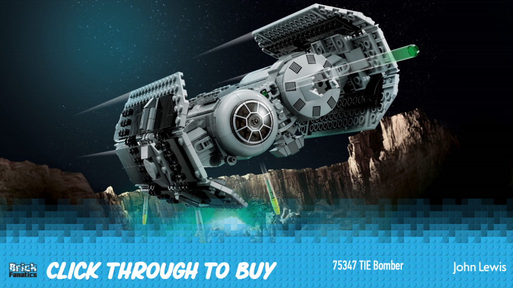 LEGO Star Wars 75347 TIE Bomber John Lewis 20 off CTA image 1024x576