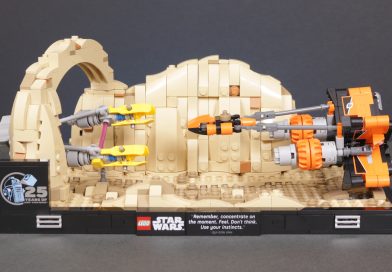 LEGO Star Wars 75380 Mos Espa Podrace Diorama review
