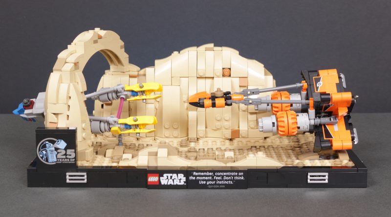 LEGO Star Wars 75380 Mos Espa Podrace Diorama review
