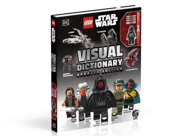 New LEGO Star Wars Visual Dictionary with minifigure out now