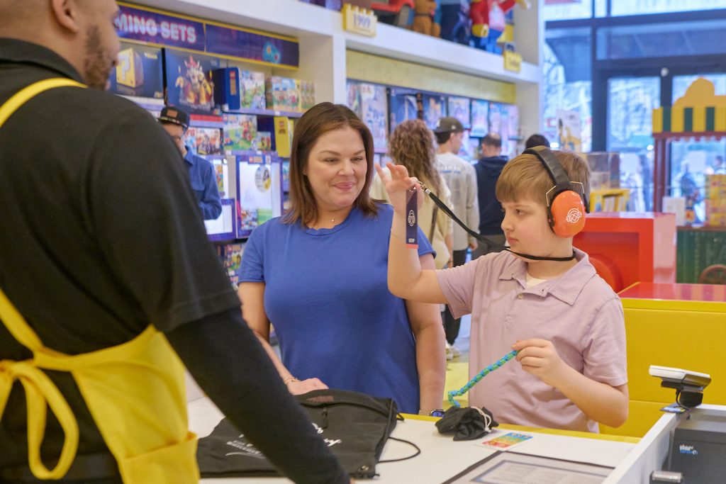 LEGO Store autism acceptance month 1024x683