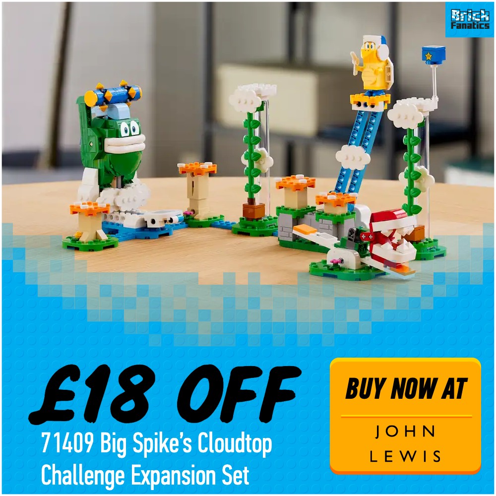 LEGO Super Mario 61409 John Lewis deal card