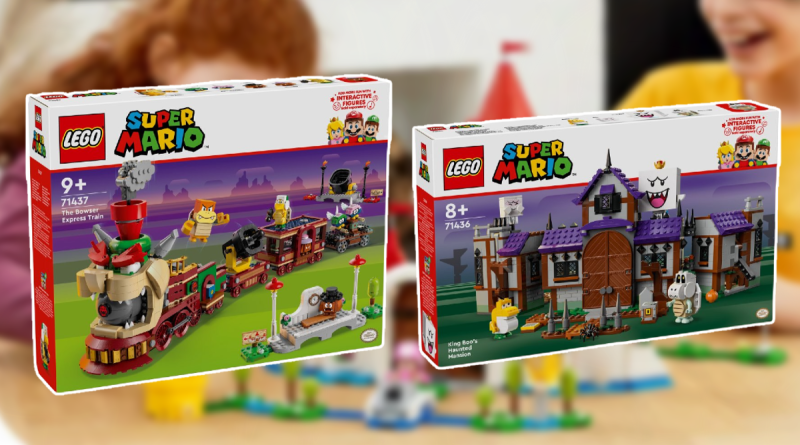 Refreshed LEGO Super Mario packaging focuses less on course-building