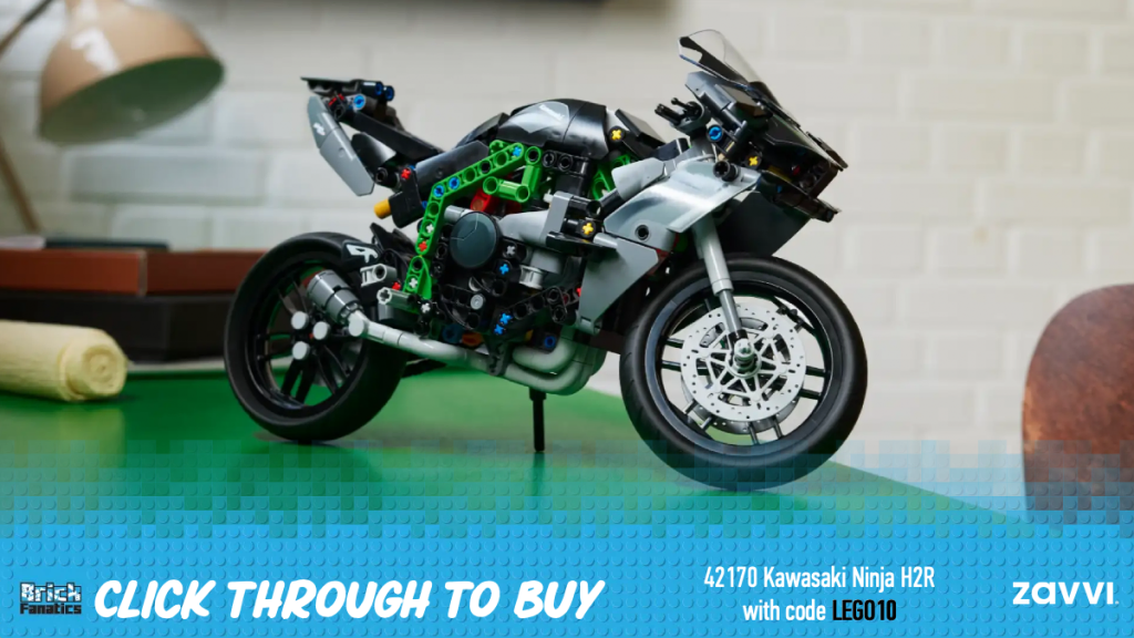 Score a double discount on LEGO Technic Kawasaki with this code