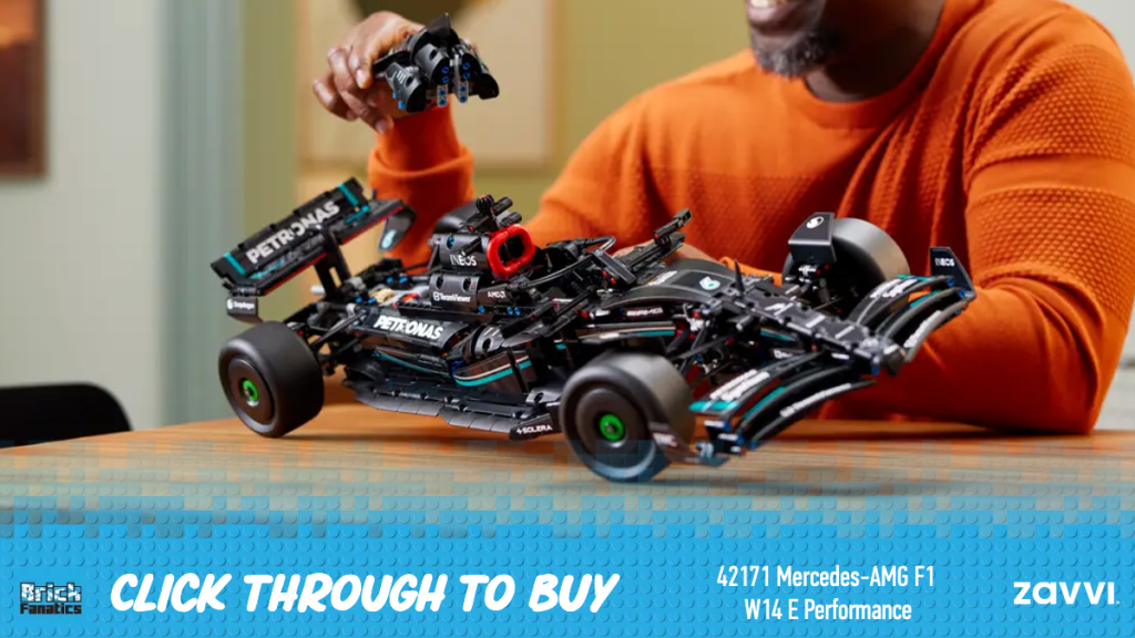LEGO Technic 42171 Mercedes AMG F1 W14 E Performance Zavvi 20 off CTA image 1024x576