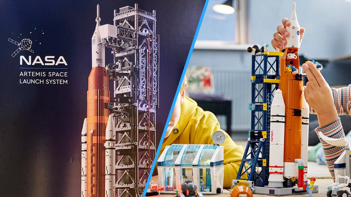 The LEGO 10341 NASA Artemis Space Launch System isn't the first of its kind