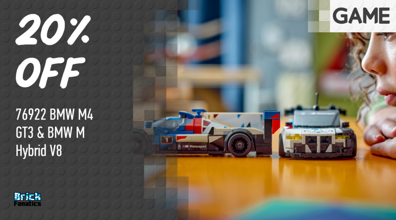Lowest price yet on the latest LEGO Speed Champions duo