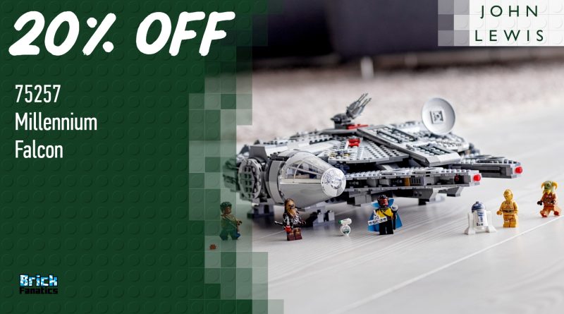 Score a deal on retiring LEGO Star Wars Millennium Falcon before it disappears