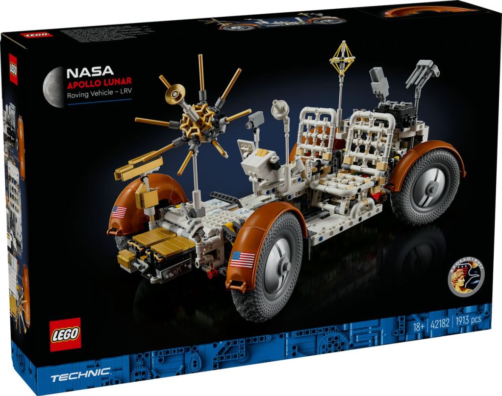 42182 LEGO Rover lunare NASA Apollo LRV 1024x808