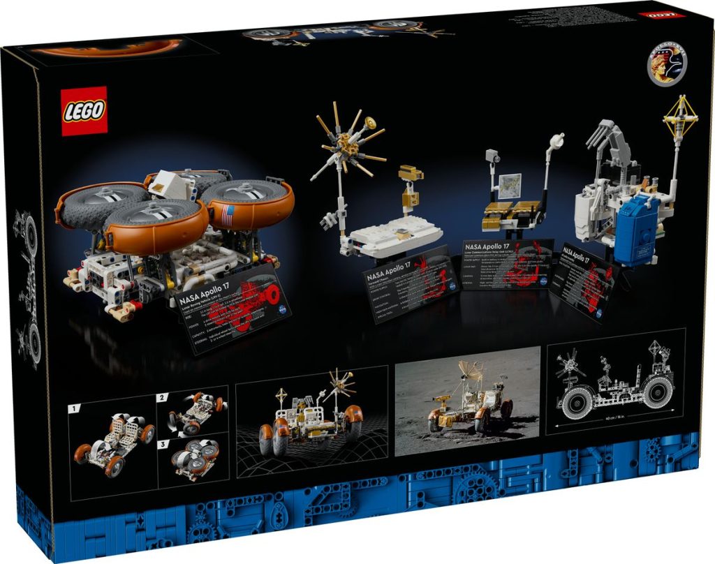 42182 LEGO Rover lunare NASA Apollo LRV 5 1024x808