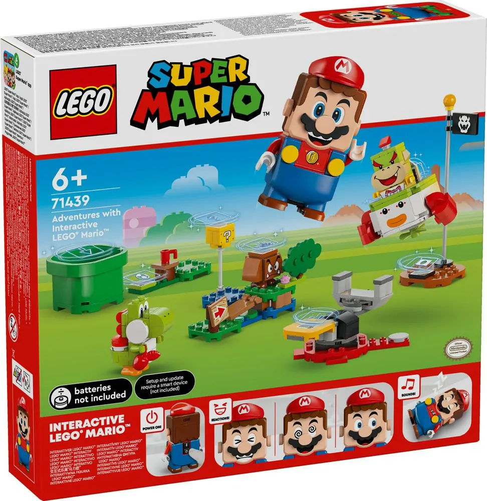 Представлены пять наборов LEGO Super Mario на лето 2024 года