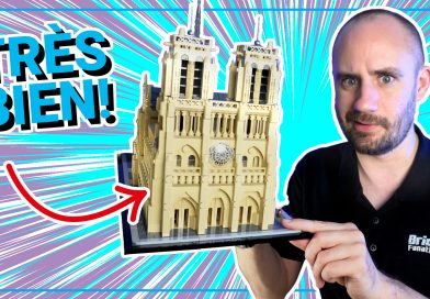 LEGO Architecture 21061 Notre-Dame de Paris tells a story with its build process