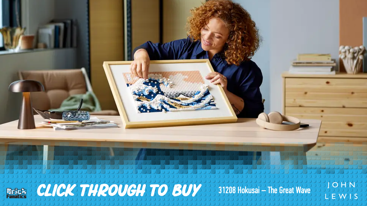 LEGO Art Hokusai Veliki val snižen kod Johna Lewisa