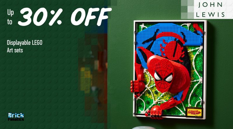 LEGO deals at John Lewis to brighten up your wall