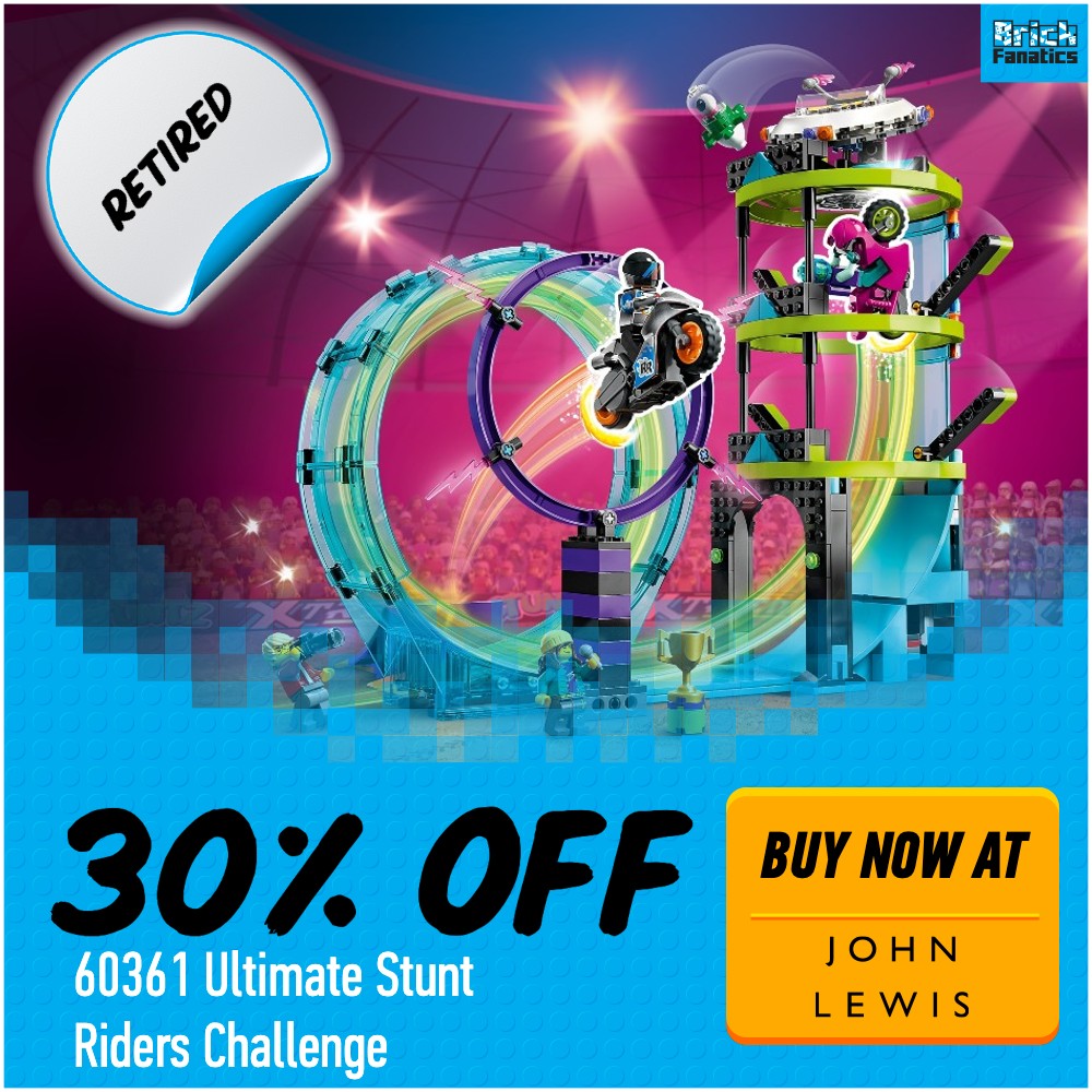 LEGO City 60361 John Lewis deal card