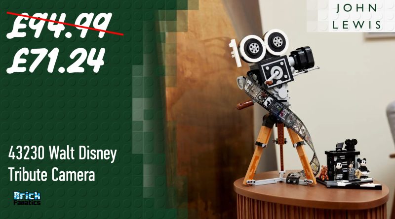 LEGO Disney 43230 John Lewis in primo piano