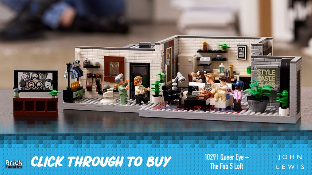 LEGO Icons 10291 Queer Eye – The Fab 5 Loft John Lewis image CTA 1024x576