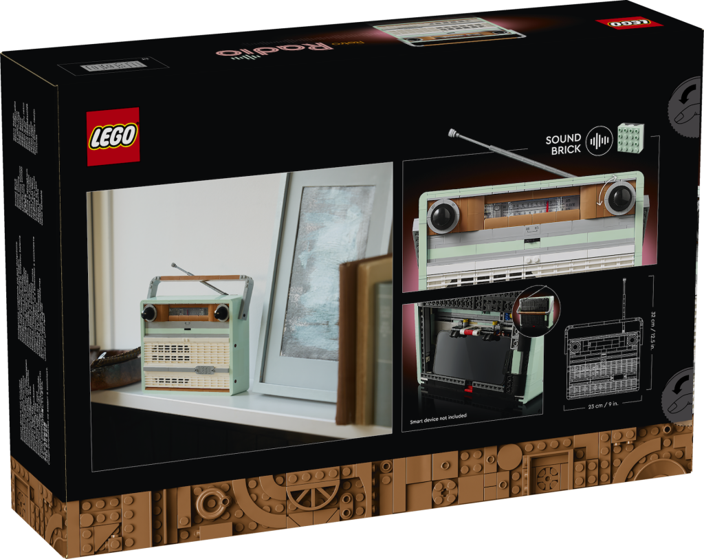 ☆ LEGO Icons 10334 Retro Radio officially revealed