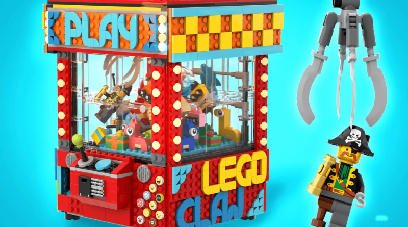 LEGO Ideas Máquina de garras destacada