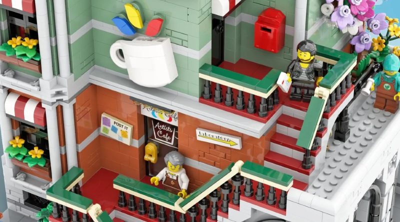 Alternative LEGO Ideas university model proposed for a set