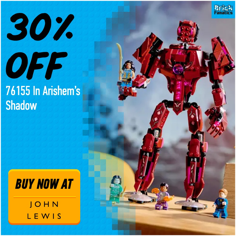 LEGO Marvel 76155 John Lewis deal card