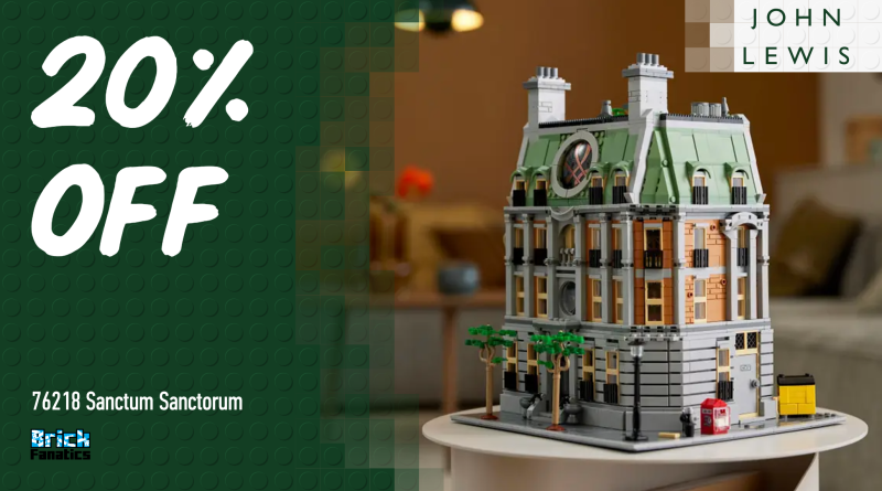 Portal your way to a discounted LEGO Marvel Sanctum Sanctorum at John Lewis