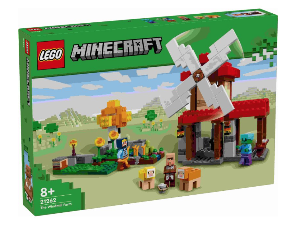 LEGO Minecraft 21262 The Windmill Farm officially revealed
