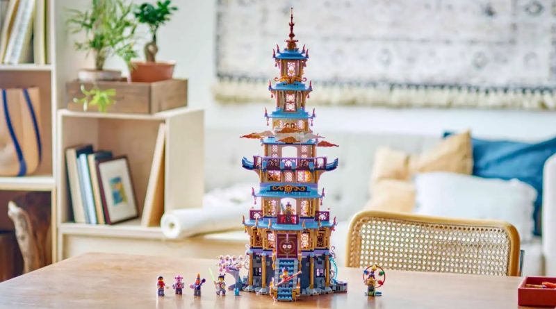 LEGO Monkie Kid 80058 Celestial Pagoda featured