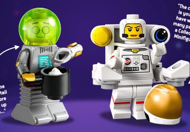 LEGO Series 26 designer secrets: Robot Butler and Spacewalking Astronaut