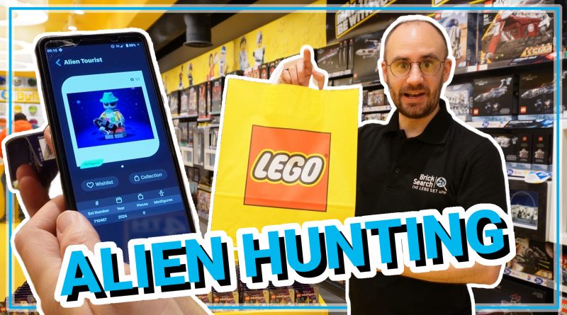 Day 1 LEGO Space minifigure hunting with Brick Search
