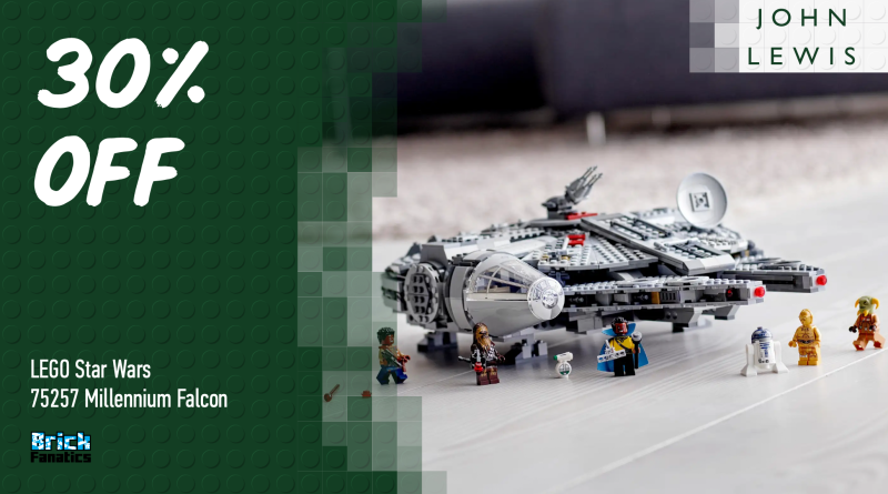 Snap up a deal on retiring LEGO Star Wars Millennium Falcon