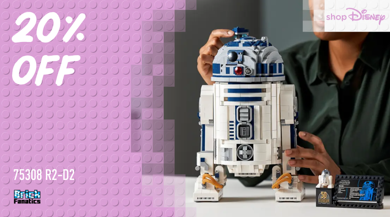 Still time to save on the biggest ever LEGO Star Wars R2-D2