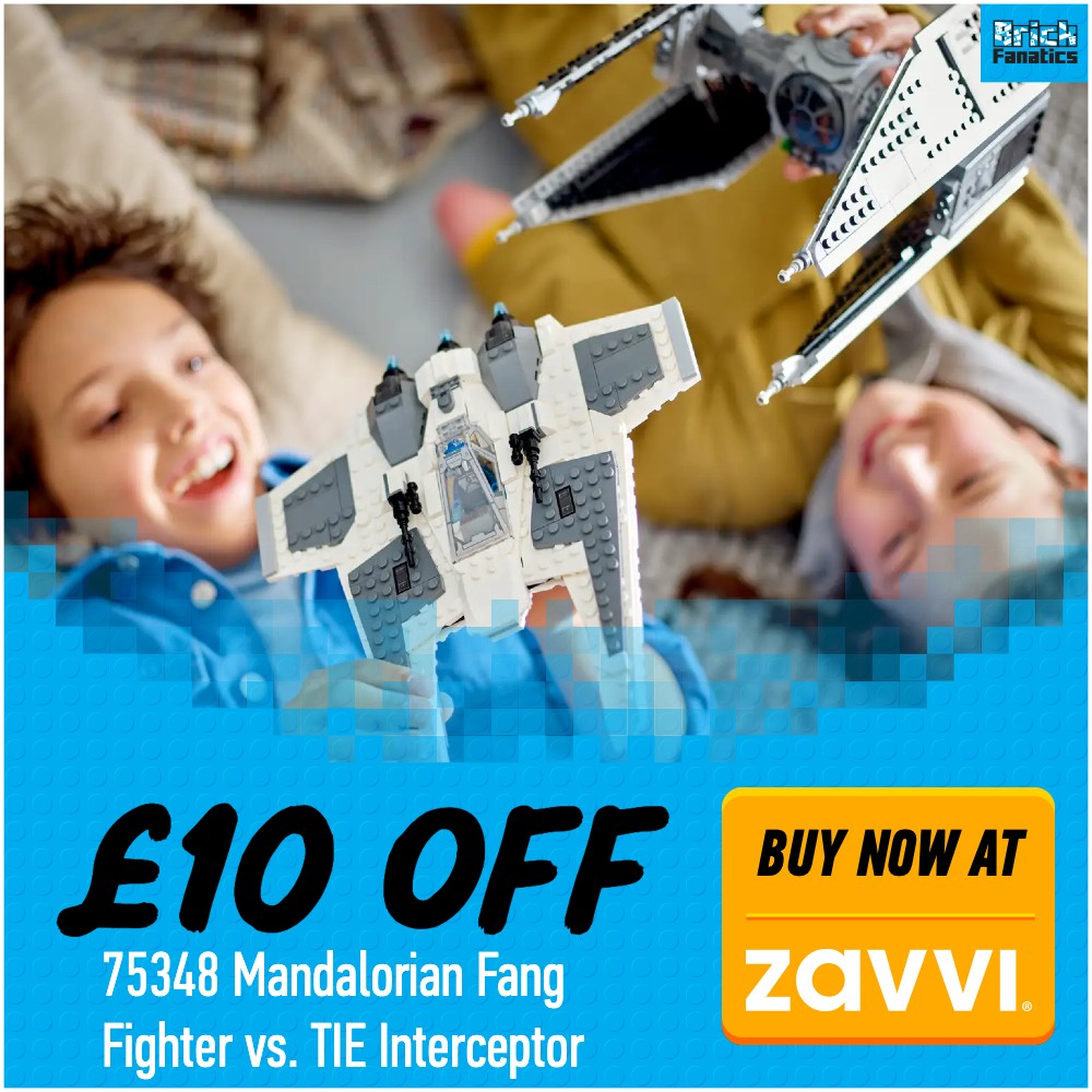 LEGO Star Wars 75348 Zavvi deal card