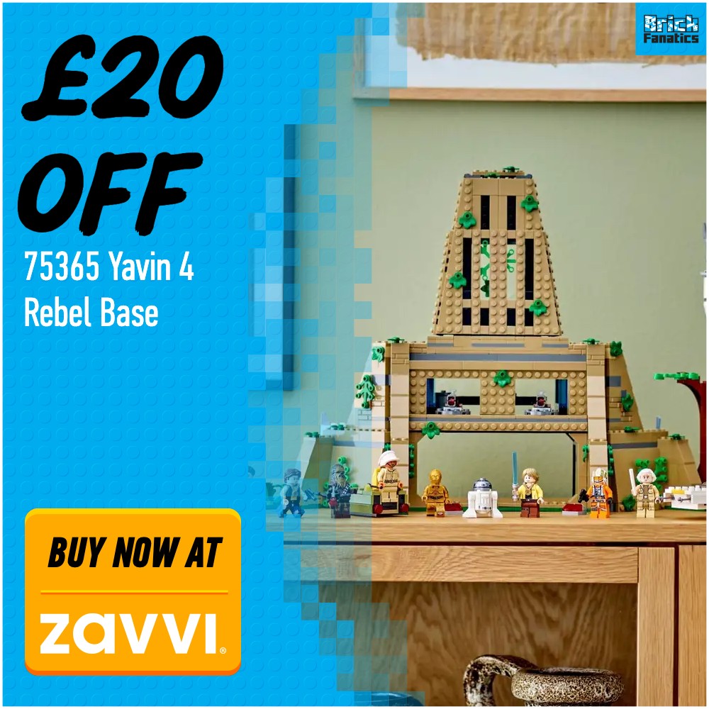 LEGO Star Wars 75365 Zavvi deal card