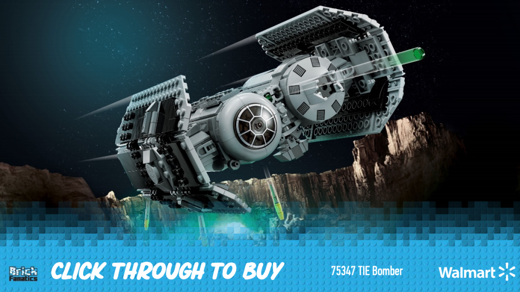 LEGO Star Wars LEGO Star Wars 75347 TIE Bomber Walmart 20 off CTA image 1024x576