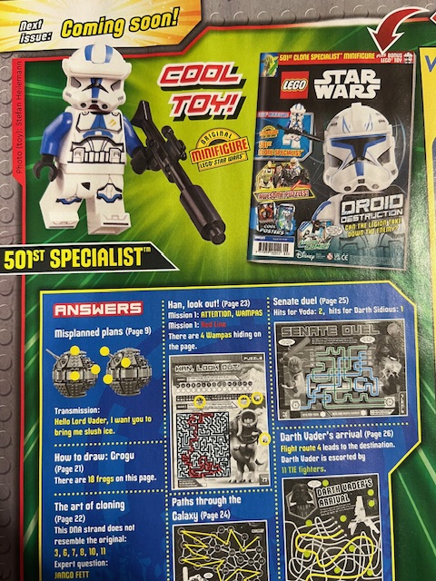 LEGO Star Wars magazine Issue 109 2