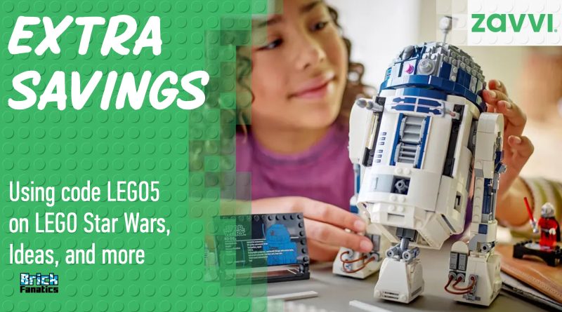 Extra savings to be had on LEGO Star Wars, Ideas, Icons, and more