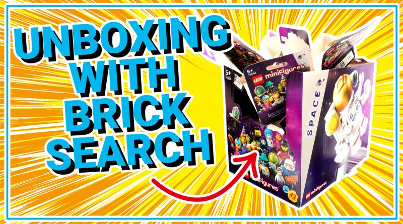 Unboxing LEGO Series 26 Space minifigures with Brick Search