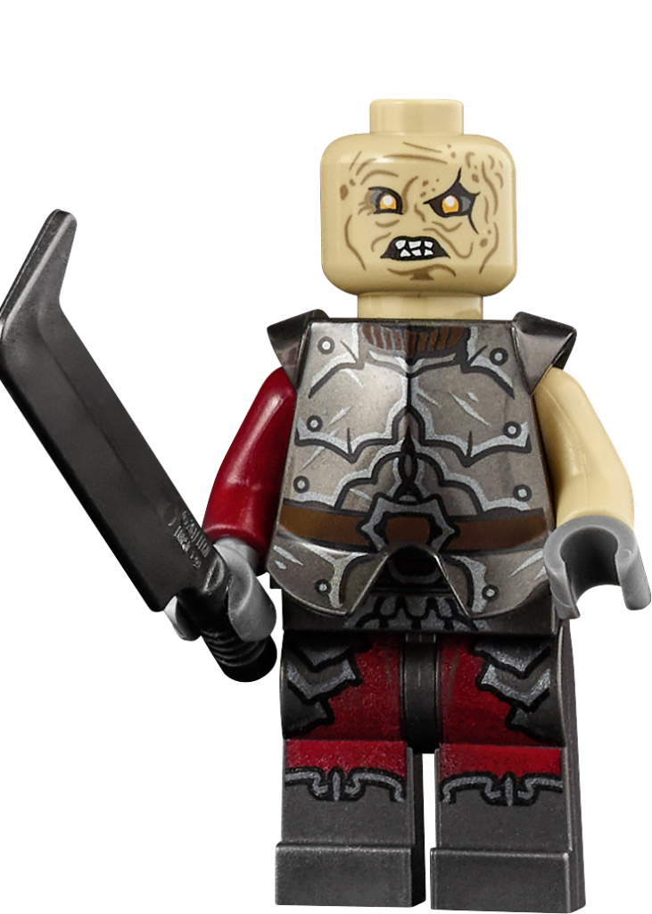 LEGO Icons 10333 The Lord of the Rings Baraddûr has important minifigures