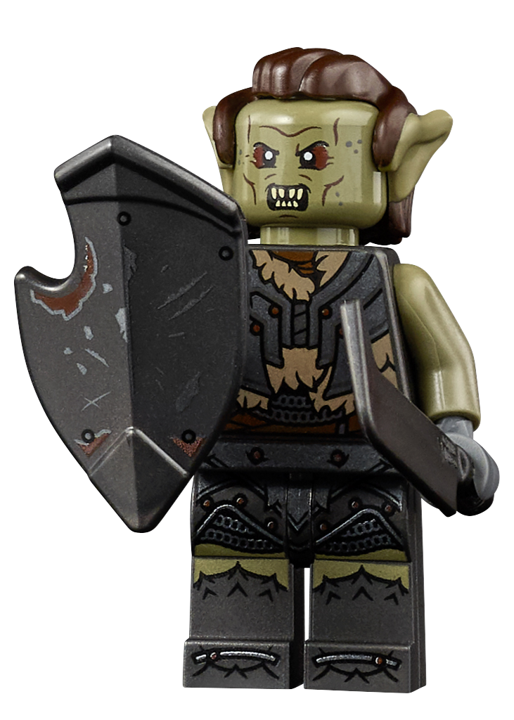 LEGO Icons 10333 The Lord of the Rings Baraddûr has important minifigures