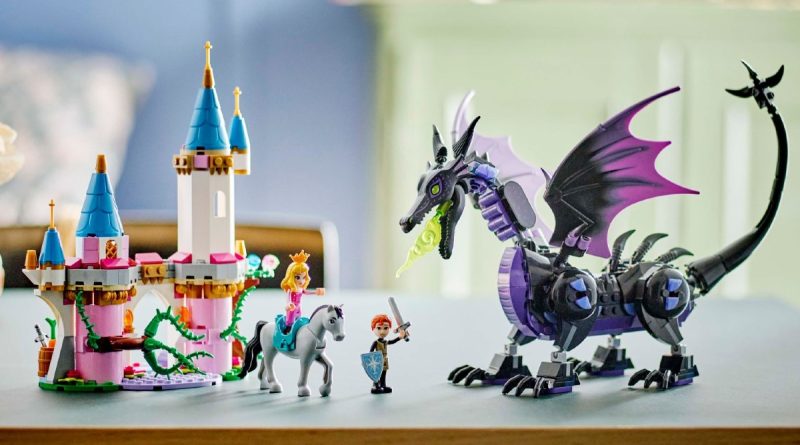 LEGO Disney 43240 Maleficent set was almost a display model