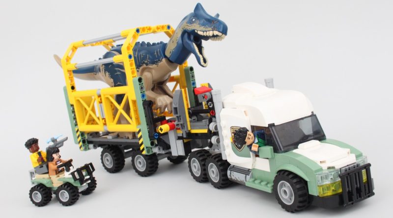 LEGO Jurassic World 76966 Dinosaur Missions: Allosaurus Transport Truck review