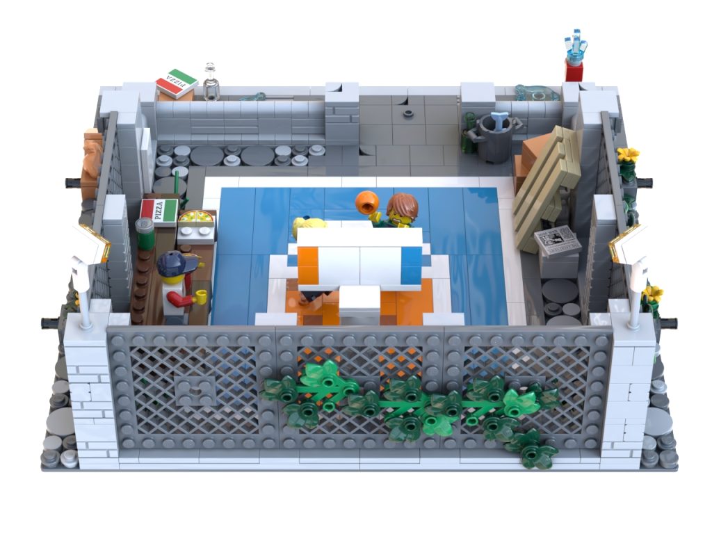 BrickLink Designer Program series 5 Brick Hood modular basketball court larshaakon 3 1024x768