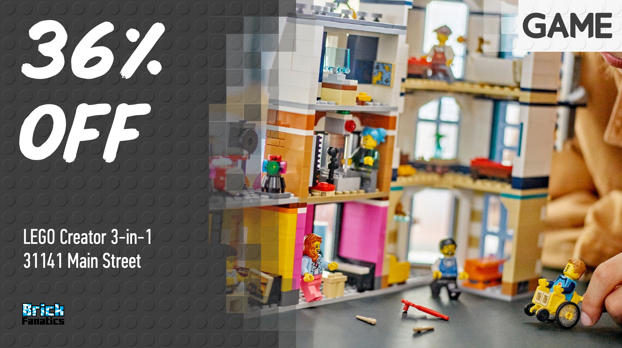 36% off the biggest LEGO Creator 3-in-1 set of all time