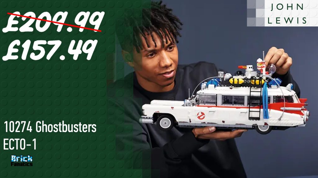 Who ya gonna call? LEGO movie icon restock at John Lewis sale