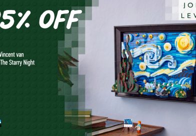 Still time to save: 25% off LEGO Ideas Van Gogh Starry Night at John Lewis