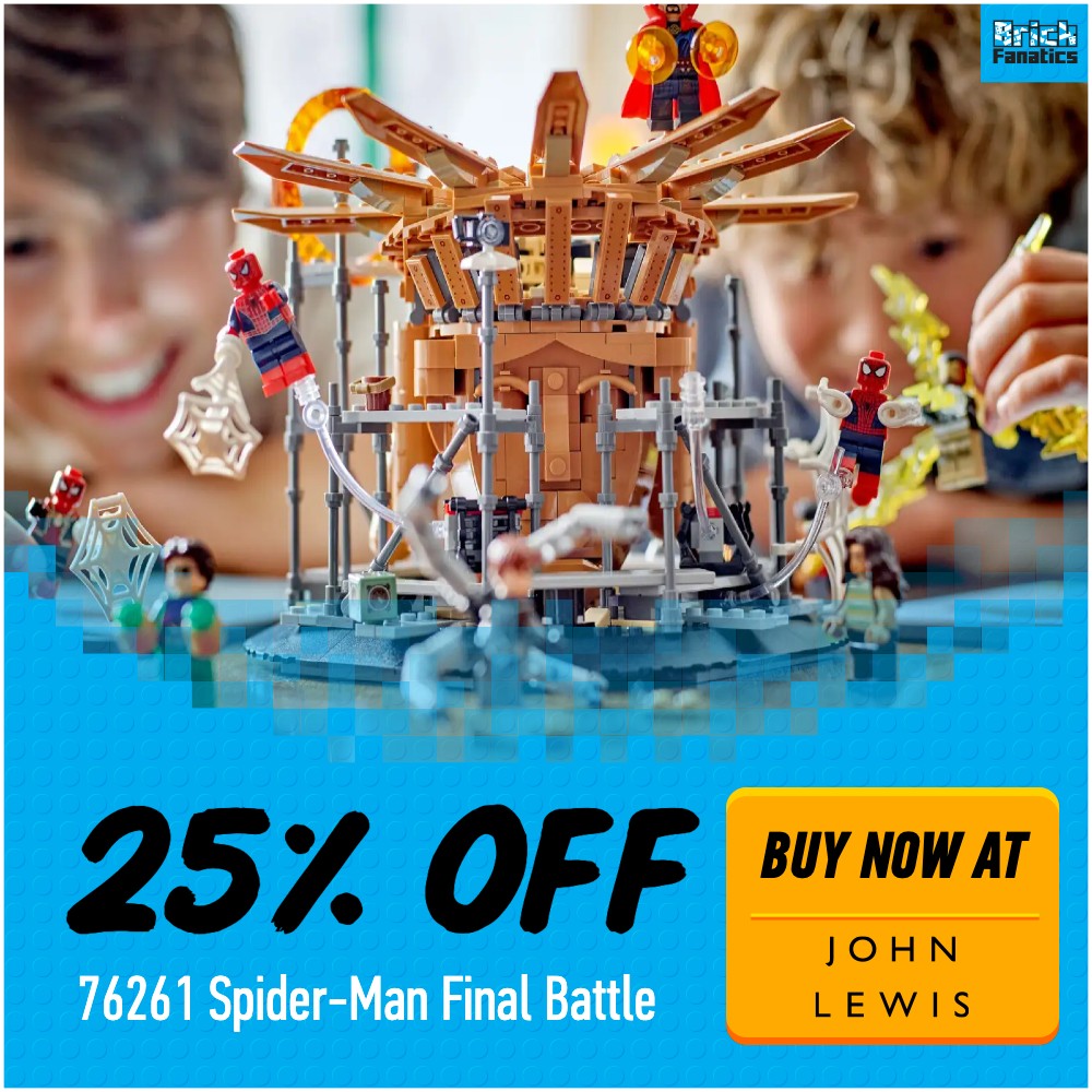 LEGO Marvel 76261 John Lewis deal card