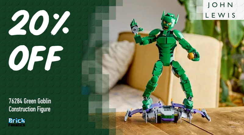 Pick up the best LEGO Marvel buildable figure for less at John Lewis