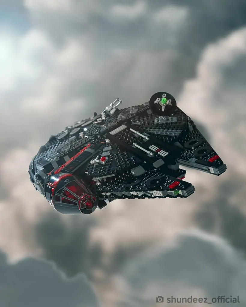 First look at LEGO Dark Falcon, TIE Wing, X-Fighter in hand