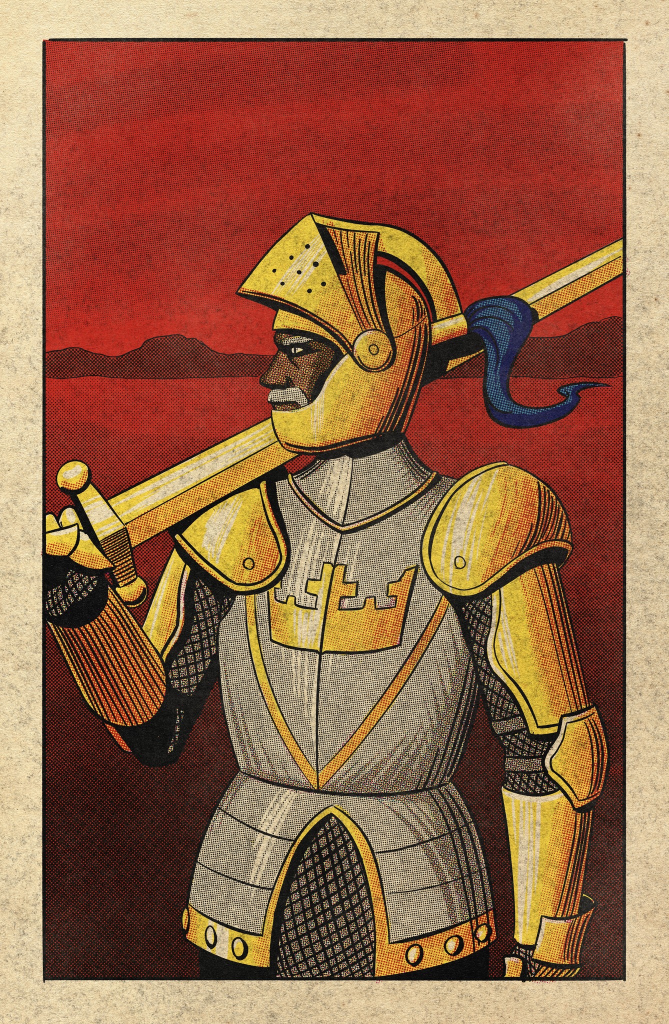 Artist brings LEGO Castle characters to life in medievalstyle drawings